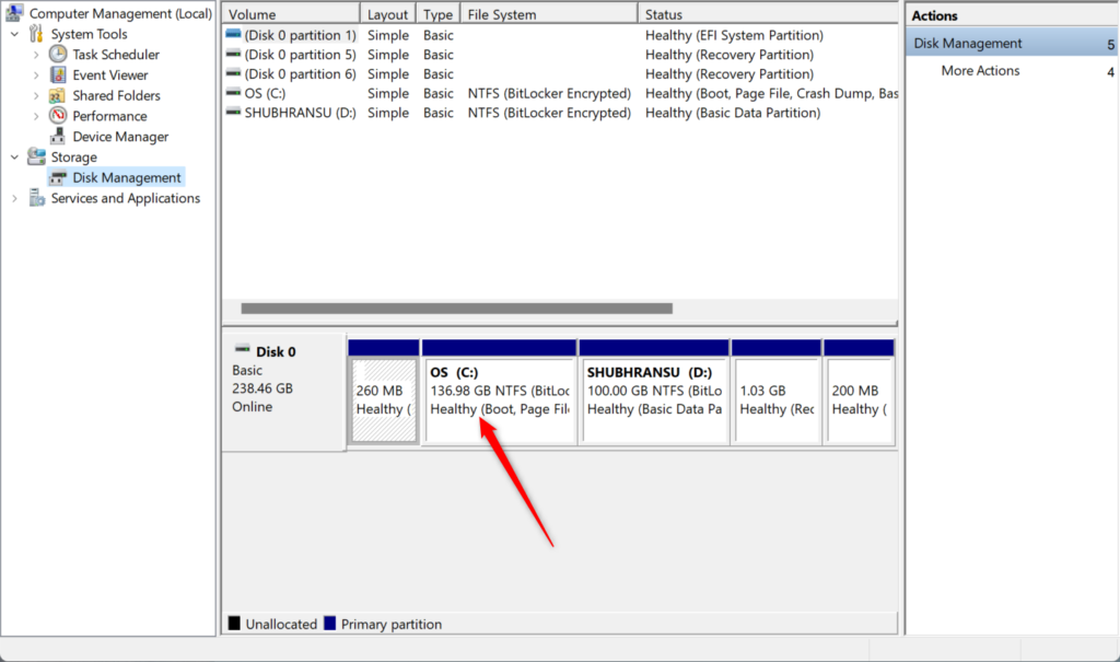 How to change the size of my C drive partition