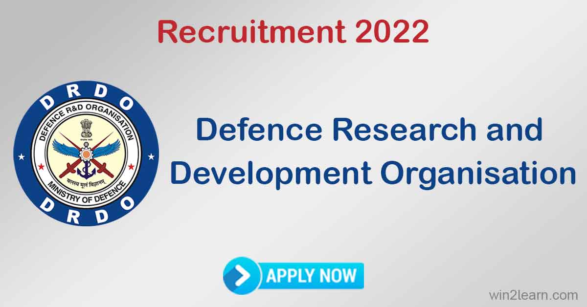 DRDO Recruitment 2022