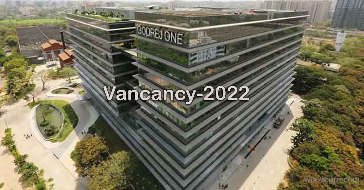 Vacancy at Godrej-2022 