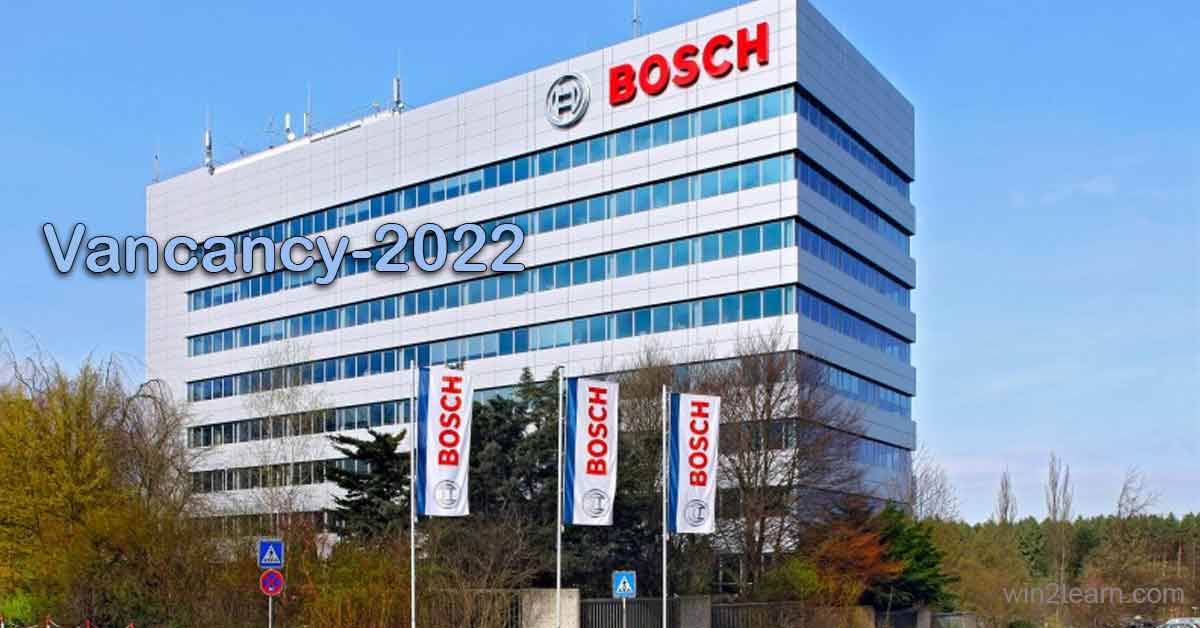 Graduates Vacancy at Bosch