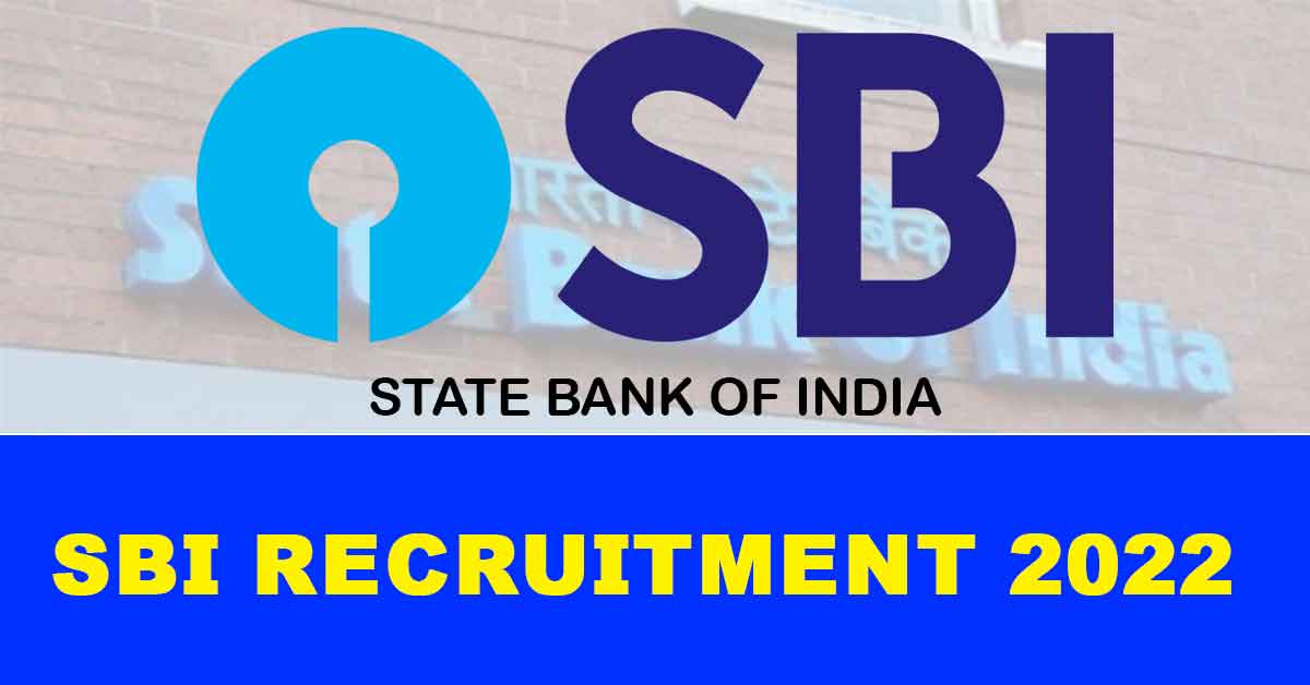 SBI Recruitment 2022